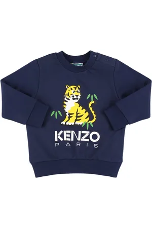 Kenzo Sudadera De Algodón Con Cuello Redondo