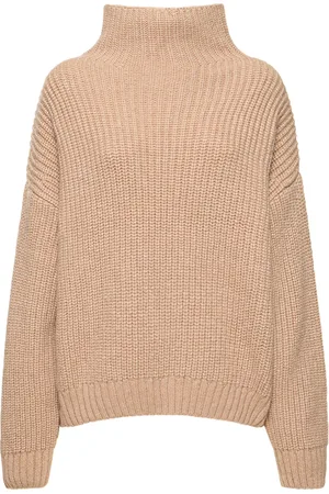 ANINE BING Suéter De Alpaca Con Cuello Alto