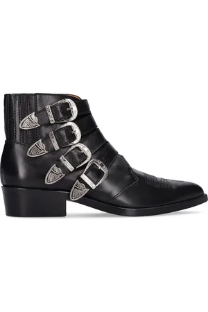 TOGA VIRILIS Botas De Piel Con Hebillas