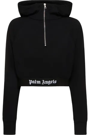 Palm Angels Sudadera De Algodón Con Capucha