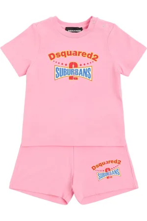 Dsquared2 Camiseta Y Shorts De Algodón