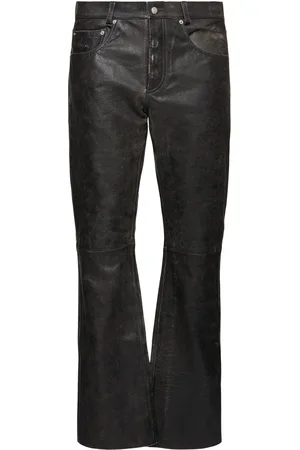 ENFANTS RICHES DEPRIMES Pantalones Acampanados De Piel