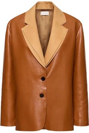 The Row Blazer De Piel
