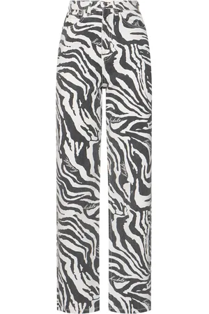 ROTATE Jeans Rectos Estampados