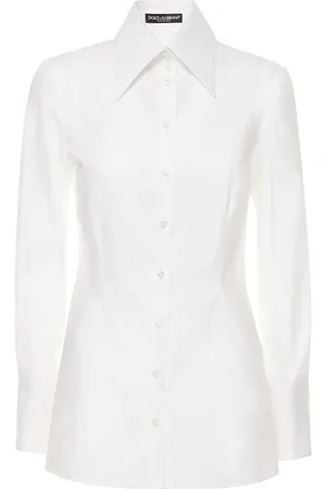 Dolce & Gabbana Camisa De Popelina De Algodón