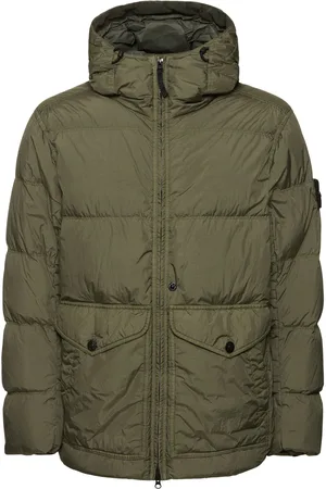 Stone Island Chaqueta De Plumas Con Capucha