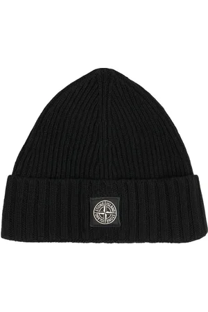 Stone Island Gorro Beanie De Lana Con Logo