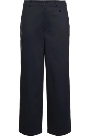 Acne Studios Pantalones Workwear De Algodón