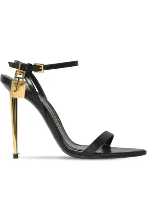 Tom Ford Sandalias De Piel Con Candado 105mm