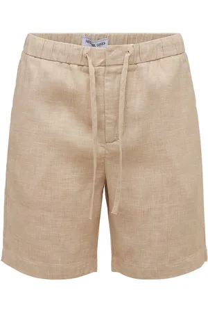 Frescobol Carioca Shorts De Lino Y Algodón