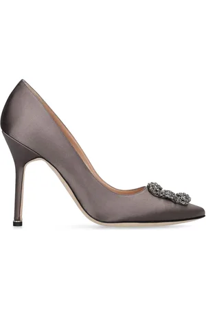 Manolo Blahnik Zapatos De Tacón De Satén 105mm