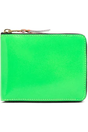 Comme des Garçons Cartera De Piel Con Cremallera