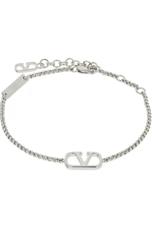 VALENTINO GARAVANI Brazalete De Cadena Con Logo V