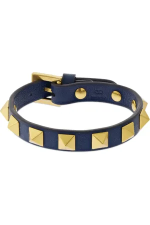 VALENTINO GARAVANI Brazalete Rockstud De Piel
