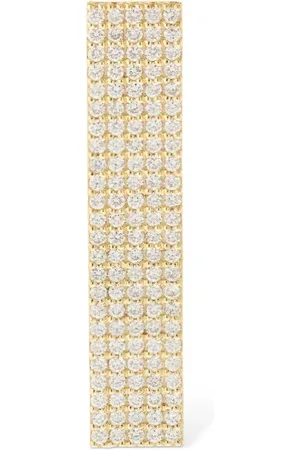 Eera Pendiente Individual De 18kt Y Diamante