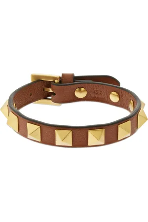 VALENTINO GARAVANI Brazalete Rockstud De Piel