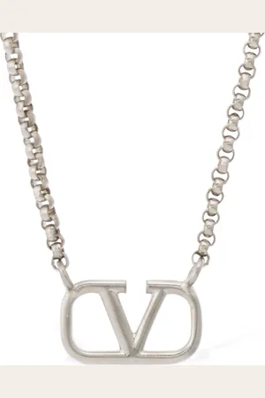 VALENTINO GARAVANI Collar Con Dije De Logo V