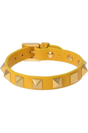 VALENTINO GARAVANI Brazalete Rockstud De Piel