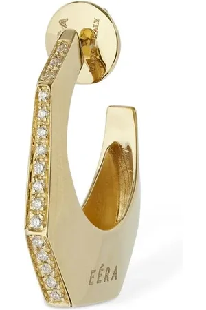 Eera Pendiente Individual De 18kt Y Diamantes