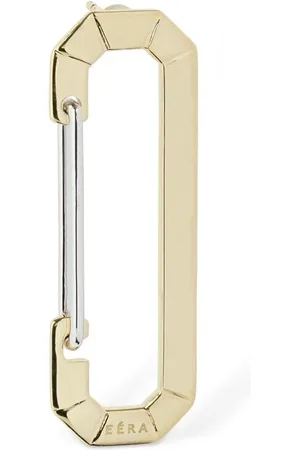 Eera Pendiente Individual Pequeño "ny" De 18kt
