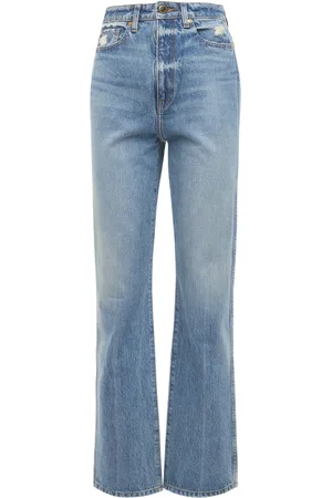 Khaite Jeans Rectos Con Cintura Alta
