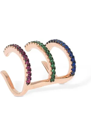 Talita Ear Cuff Triple Rays Con Circonios