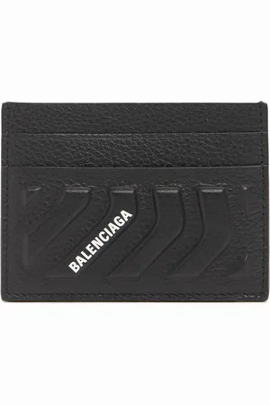Balenciaga Tarjetero De Piel Grabada