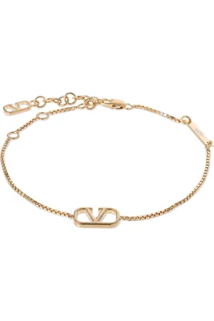 VALENTINO GARAVANI Brazalete De Cadena Con Logo V