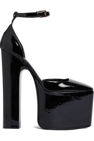VALENTINO GARAVANI Zapatos De Tacón Discobox De Charol 180mm