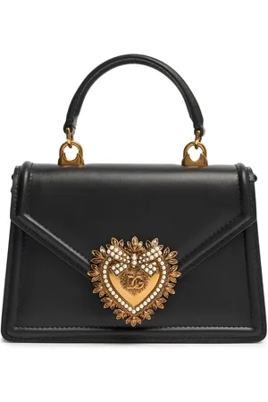 Dolce & Gabbana Bolso De Mano Mini Devotion De Piel