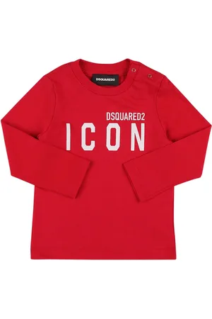 Dsquared2 Camiseta De Jersey De Algodón Estampada