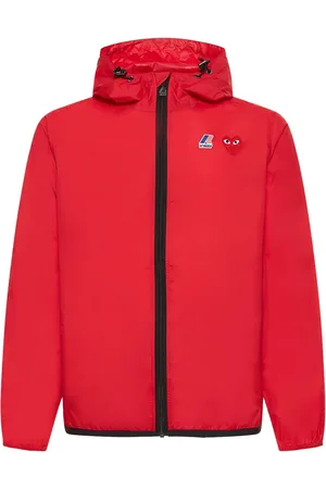 Comme des Garçons Chaqueta De Nylon Con Cremallera