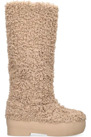 Gia Borghini Botas De Nieve De Shearling Sintético 50mm