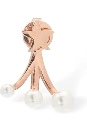 Dodo Pendiente Individual De Oro Rosa 9kt