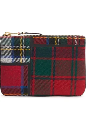 Comme des Garçons Cartera De Lana Patchwork