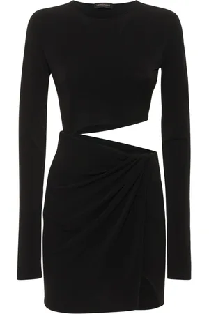 The Andamane Vestido Corto De Jersey Stretch Con Abertura