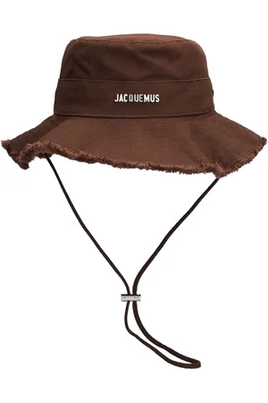 Jacquemus Gorro Le Bob Artichaut De Algodón Con Logo
