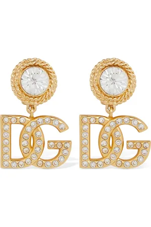 Dolce & Gabbana Pendientes De Clip Con Cristales