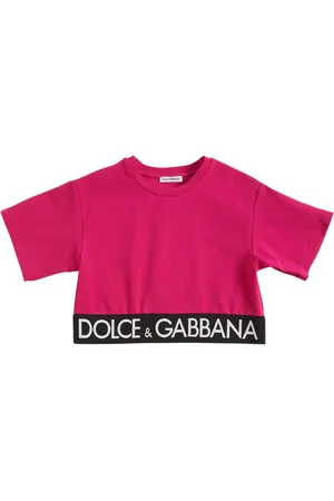Dolce & Gabbana Camiseta De Algodón Jersey Con Logo