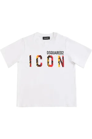 Dsquared2 Camiseta De Jersey De Algodón Con Logo