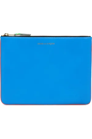 Comme des Garçons Bolso Pouch De Piel Bicolor