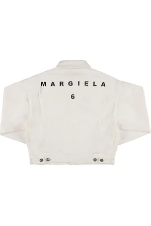 Maison Margiela Chaqueta De Denim De Algodón