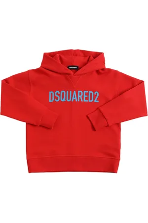 Dsquared2 Sudadera De Algodón Con Capucha Y Logo