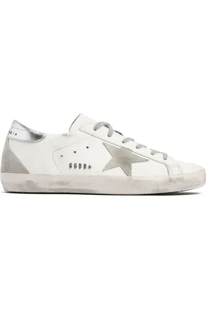 Golden Goose Sneakers Super-star De Ante Y Piel 20mm