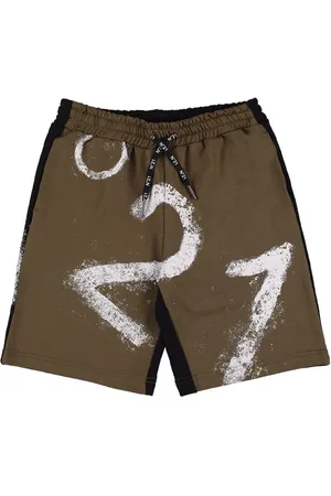 Nº21 Shorts De Algodón Con Logo