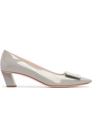 Roger Vivier Zapatos De Tacón Belle Vivier De Charol 45mm