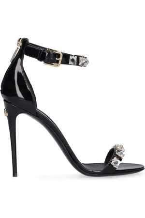 Dolce & Gabbana Sandalias De Charol Decorado 105mm