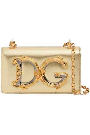 Dolce & Gabbana Bolso De Hombro Mini Dg Girl De Piel