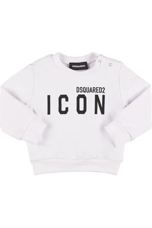 Dsquared2 Sudadera De Algodón Con Logo Estampado