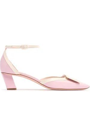 Roger Vivier Salones Destalonados De Charol 45mm